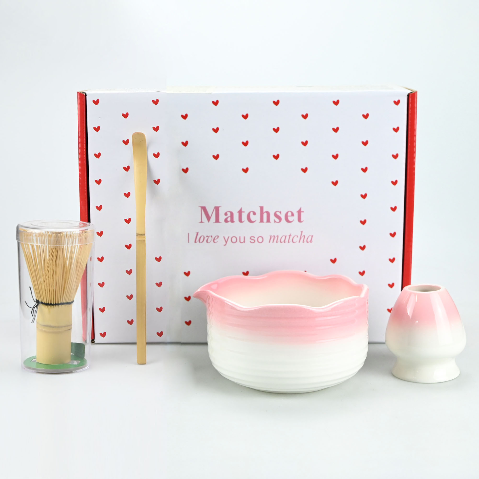 Matcha Whisk Set - 4 adet/takım Song Hanedanı Matcha Kaseleri,