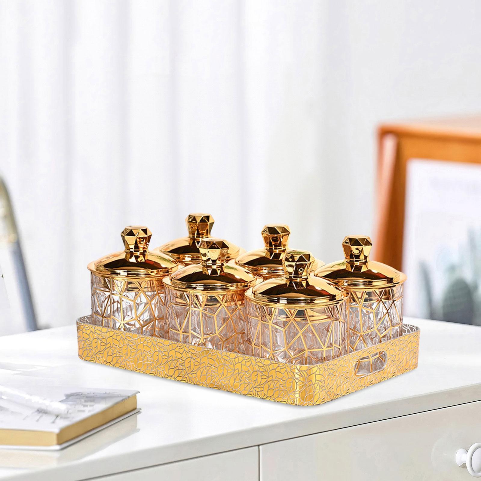 Coffee Tea Canister Set - Tezgah Üstü Gıda Saklama Kavanozları Hava