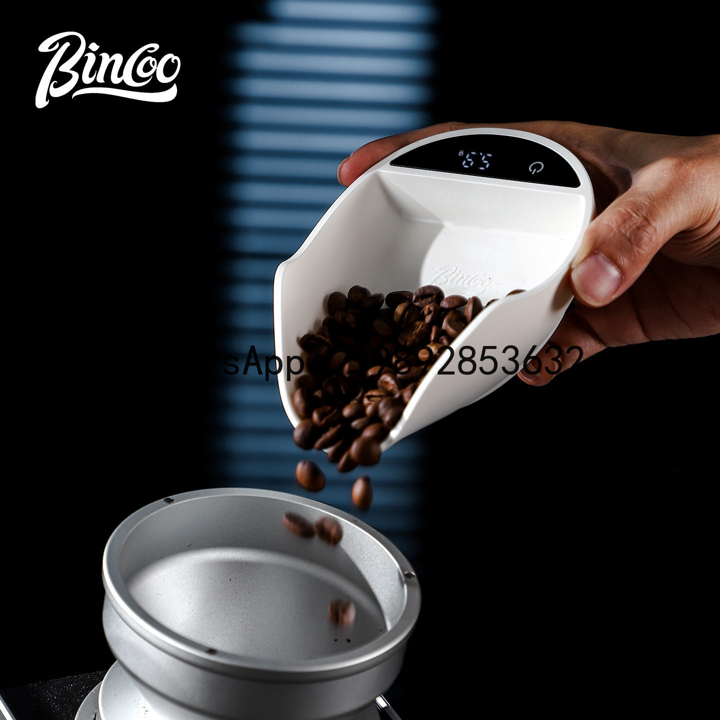 Coffee Tea And Bean - XL kahve elektronik tartım plakası İtalyan