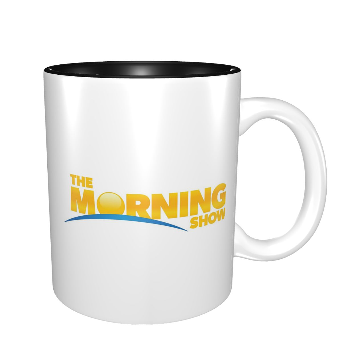 Morning Tea Coffee - Sabah Şovu Logosu Vektör Degrade Kupa