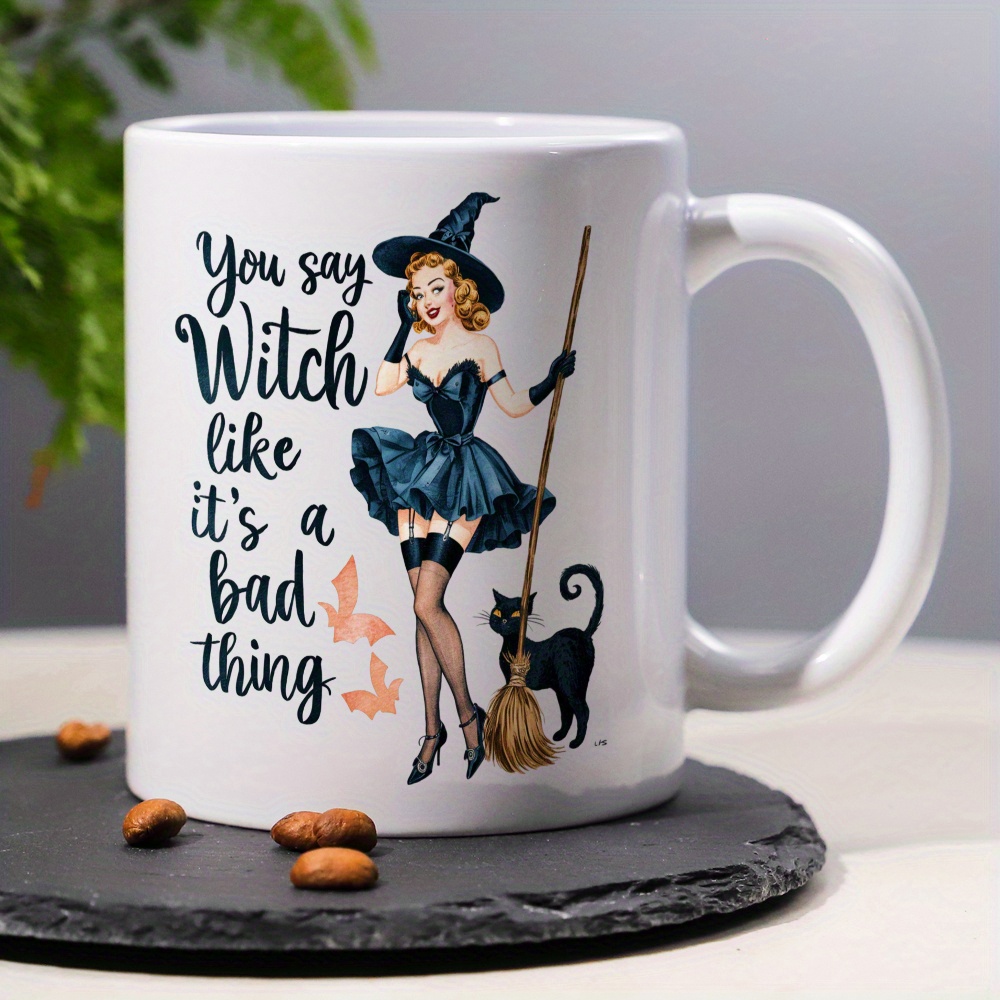 Coffee Tea Like - Cadı Söylediğiniz Kötü Bir Şey Seramik