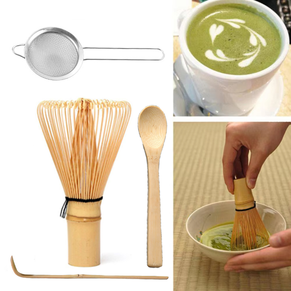 Matcha Whisk Set - Matcha Çırpıcı Seti, Matcha Çırpıcısı ve