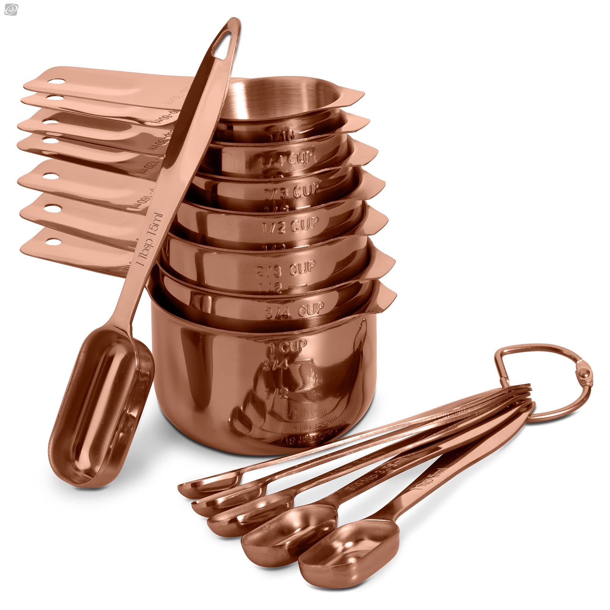 Coffee Tea Sugar Canister Set - 13 adet ölçüm kaşık seti paslanmaz