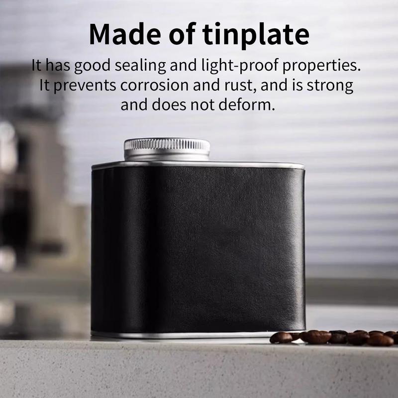 Coffee Tea Canister Set - Kahve Teneke Kutu Tazelik Koruma Kahve