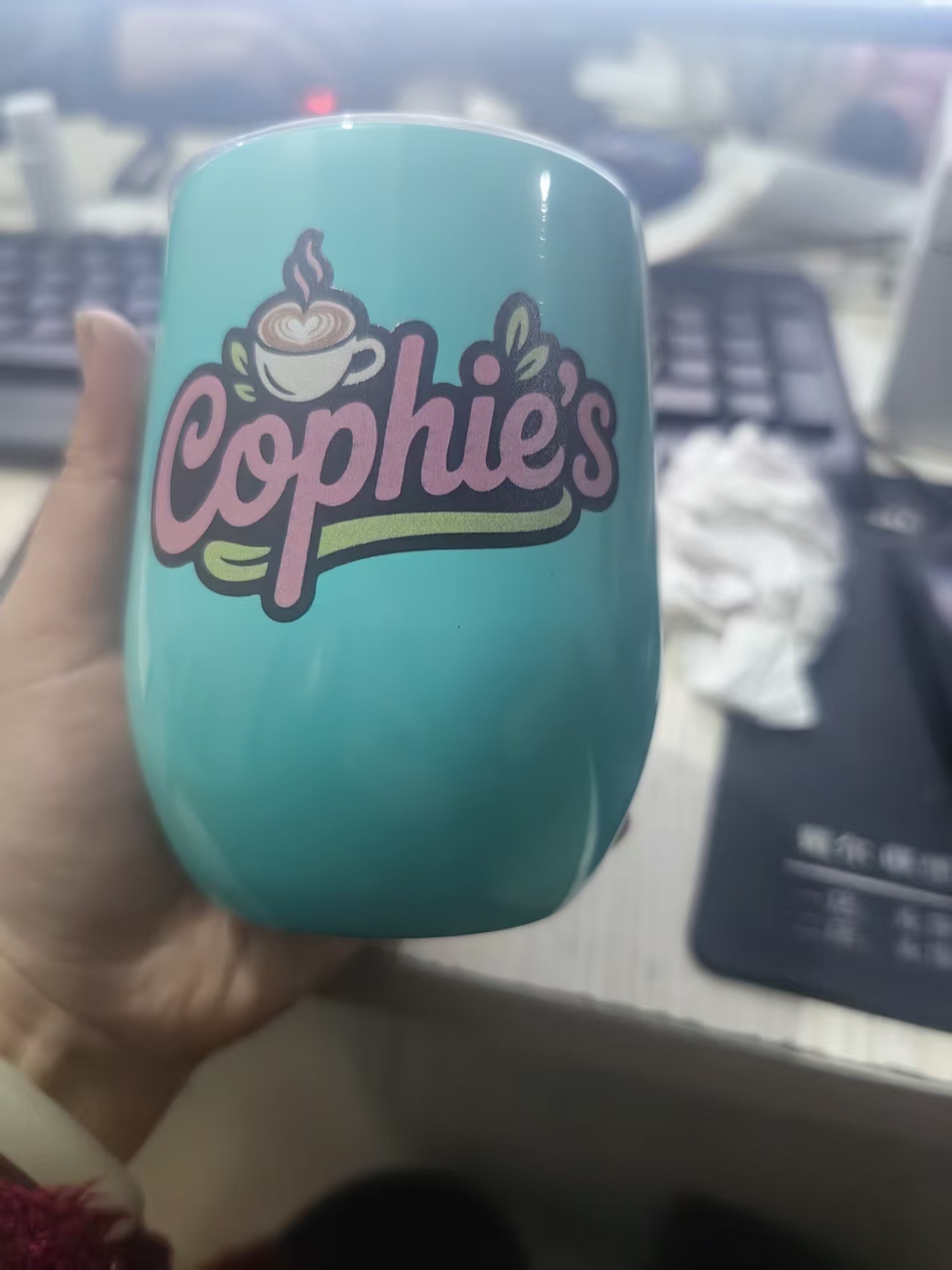 Coffee Tea Bottle - 12oz yumurta bardağı seyahat kahve kupası