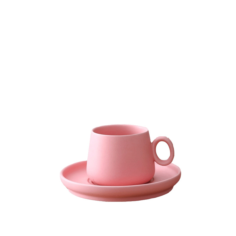 Morning Tea Coffee - INS Makaron Mat Seramik Kahve Fincanı