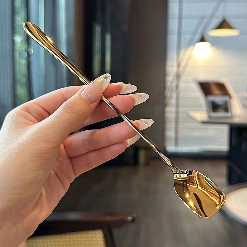 20CM paslanmaz çelik uzun sap  - Coffee Tea Mix incelemesi ve fiyatı