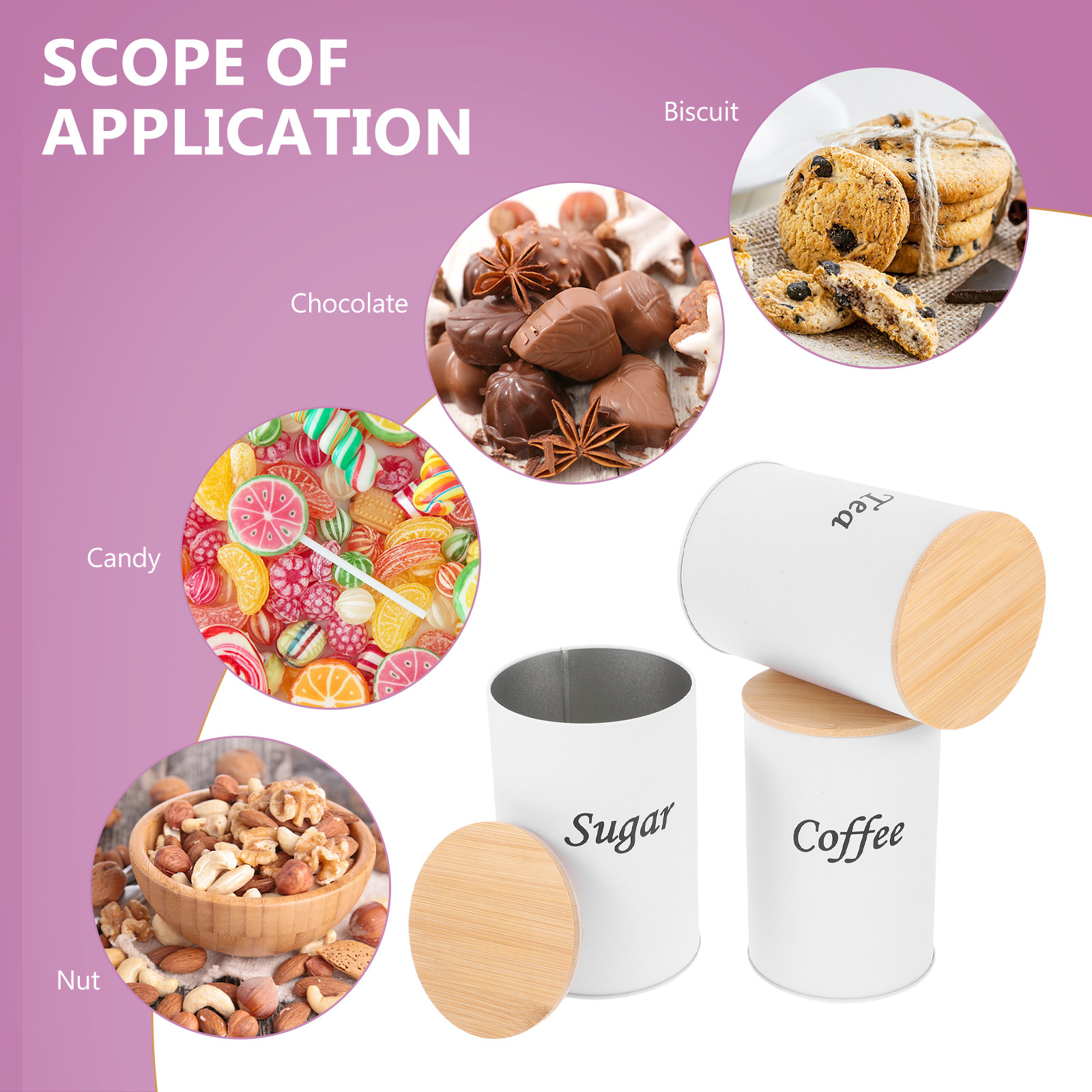 3 adet hava geçirmez yuvarlak  - Coffee Tea And Bean incelemesi ve fiyatı