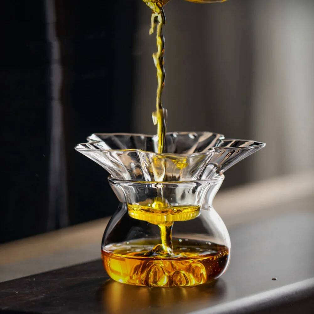 130ml çiçek cam çay süzgeci tu - Coffee Leaves Tea incelemesi ve fiyatı