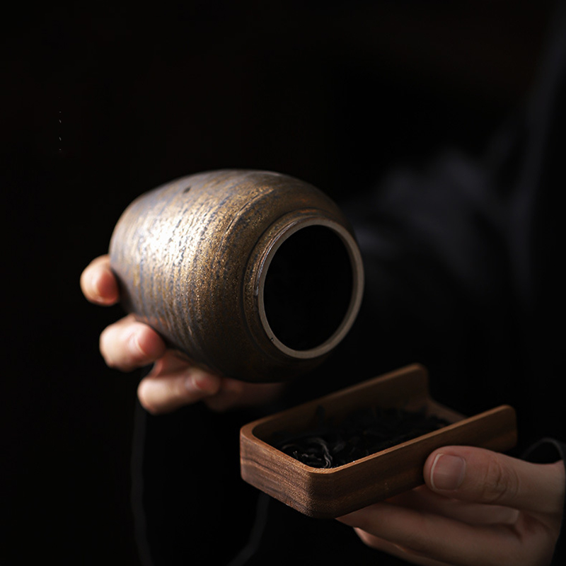 Avrupa tarzı seramik çay tenek - Coffee Tea Canister Set incelemesi ve fiyatı