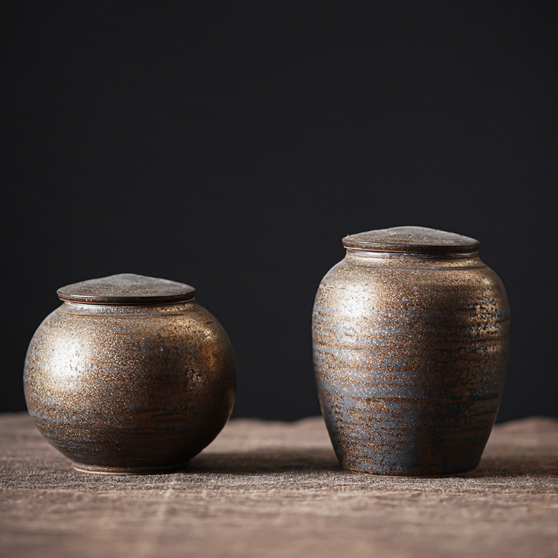 Avrupa tarzı seramik çay tenek - Coffee Tea Canister Set incelemesi ve fiyatı