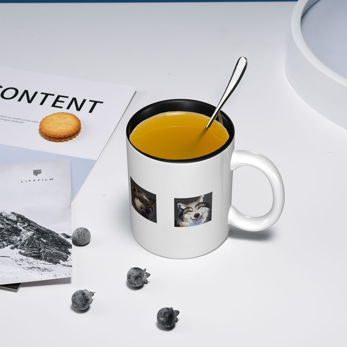 WolfQuest Sabah Yüz Kupa Komik - Morning Tea Coffee incelemesi ve fiyatı