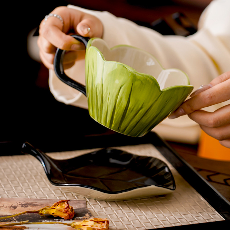 Düzensiz El-boyalı Kahve Finca - Coffee Leaves Tea incelemesi ve fiyatı