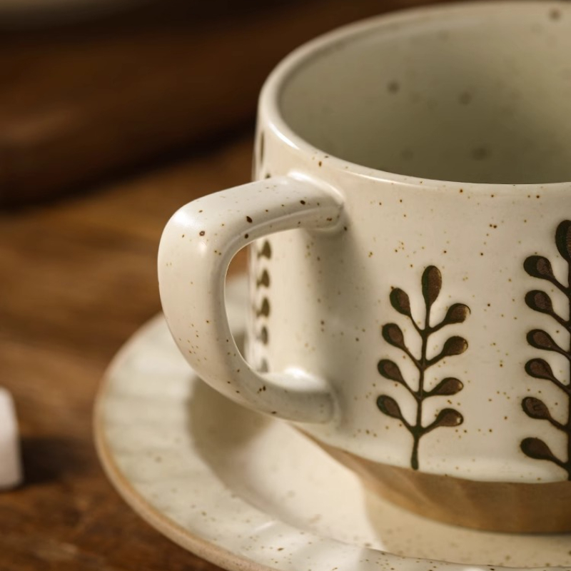Retro Seramik Bardak Kaba Çöml - Coffee Tea Mix incelemesi ve fiyatı