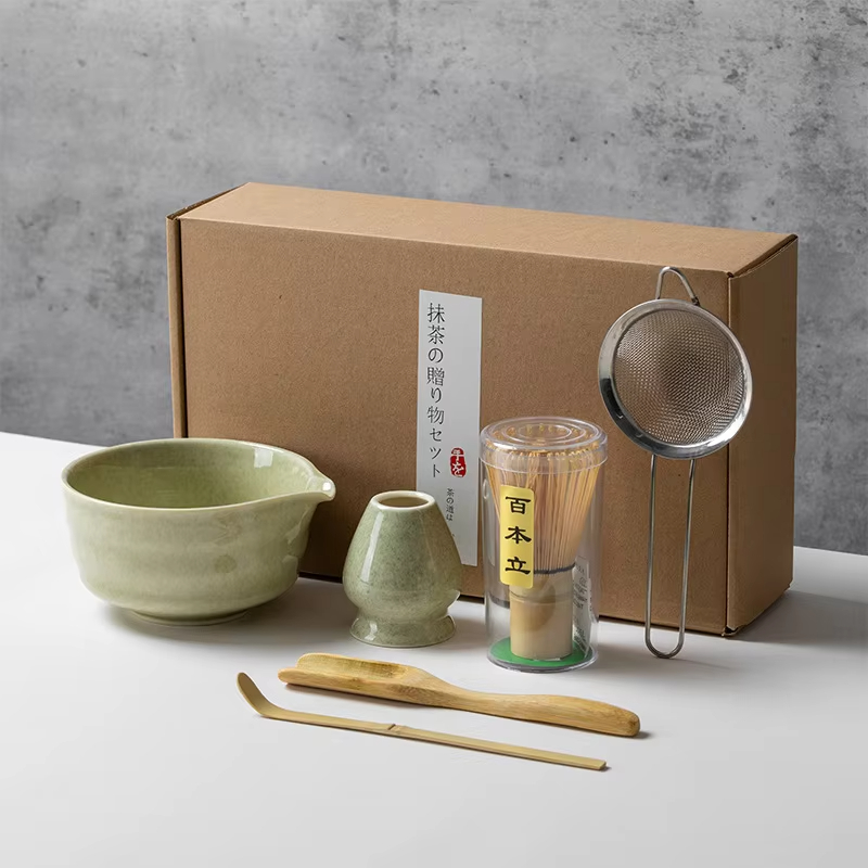 Japon tarzı Matcha çayı takım  - Matcha Whisk Set incelemesi ve fiyatı
