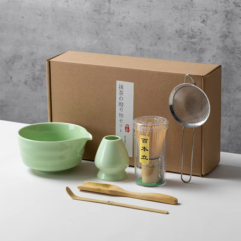 Japon tarzı Matcha çayı takım  - Matcha Whisk Set incelemesi ve fiyatı