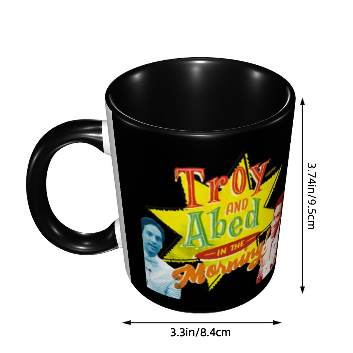 Özelleştirilmiş Troy ve Abed S - Morning Tea Coffee incelemesi ve fiyatı