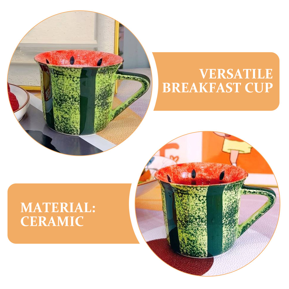 Seramik Karpuz Desenli Kahve Ç - Morning Tea Coffee incelemesi ve fiyatı