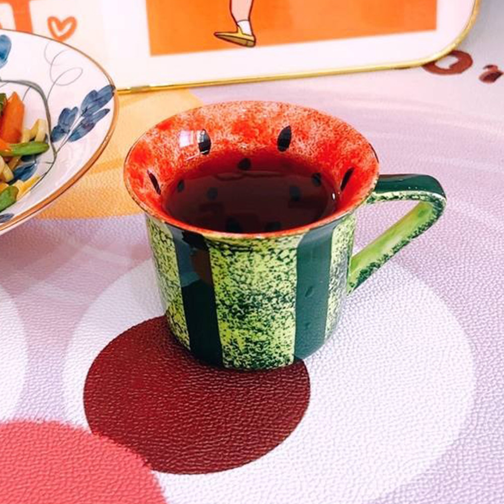 Seramik Karpuz Desenli Kahve Ç - Morning Tea Coffee incelemesi ve fiyatı
