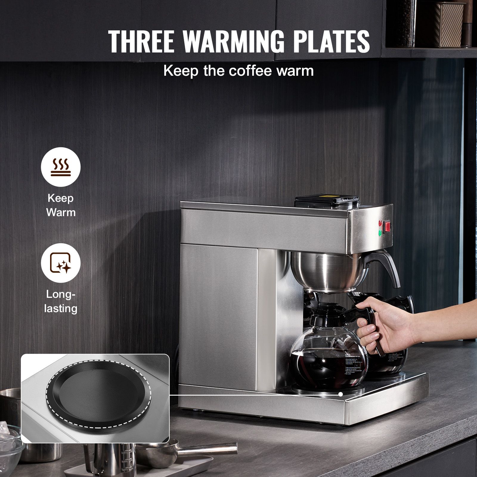 12 Fincan Ticari Damlama Kahve - Coffee & Tea - Pastry Góc Xanh incelemesi ve fiyatı