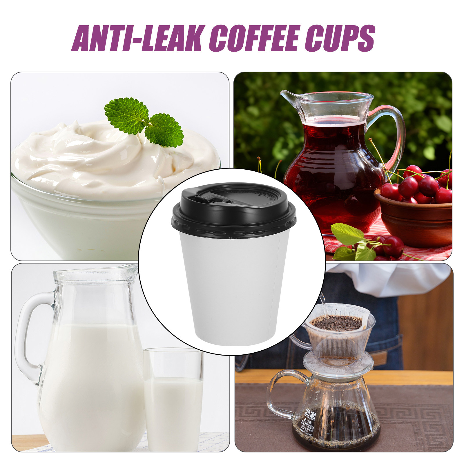 50 Adet Premium Yalıtımlı Kahv - Wallpaper Coffee And Tea incelemesi ve fiyatı